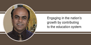 Engaging in the nation’s growth by contributing to the education system